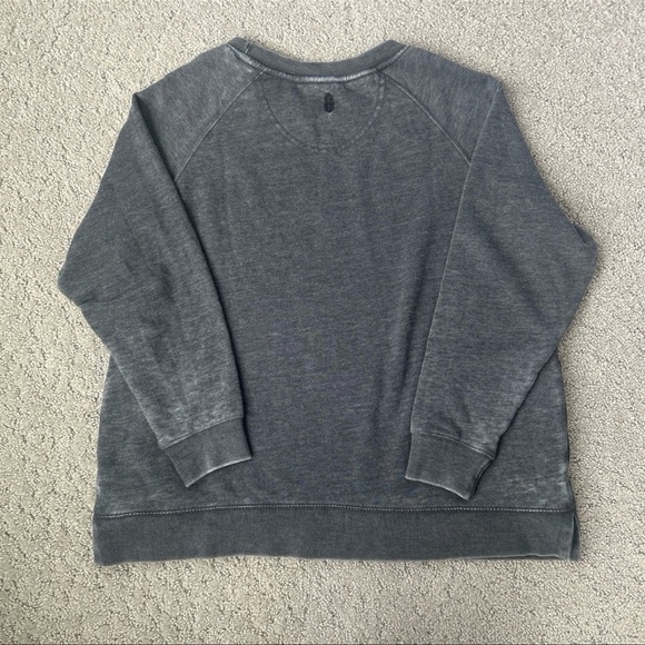 Free People Movement Playbook Sweatshirt Slouchy Crewneck Pullover Oversized XS - Picture 2 of 8